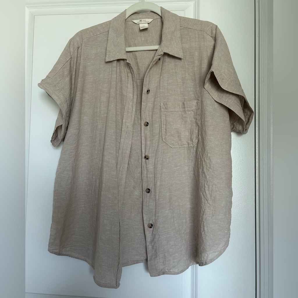 H&M Linen Button Down